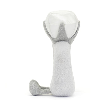 Jellycat Amuseables Diamond Ring Stuffed Toy, 8 inches - Wedding Ring Plush - Engagement and Wedding Gift