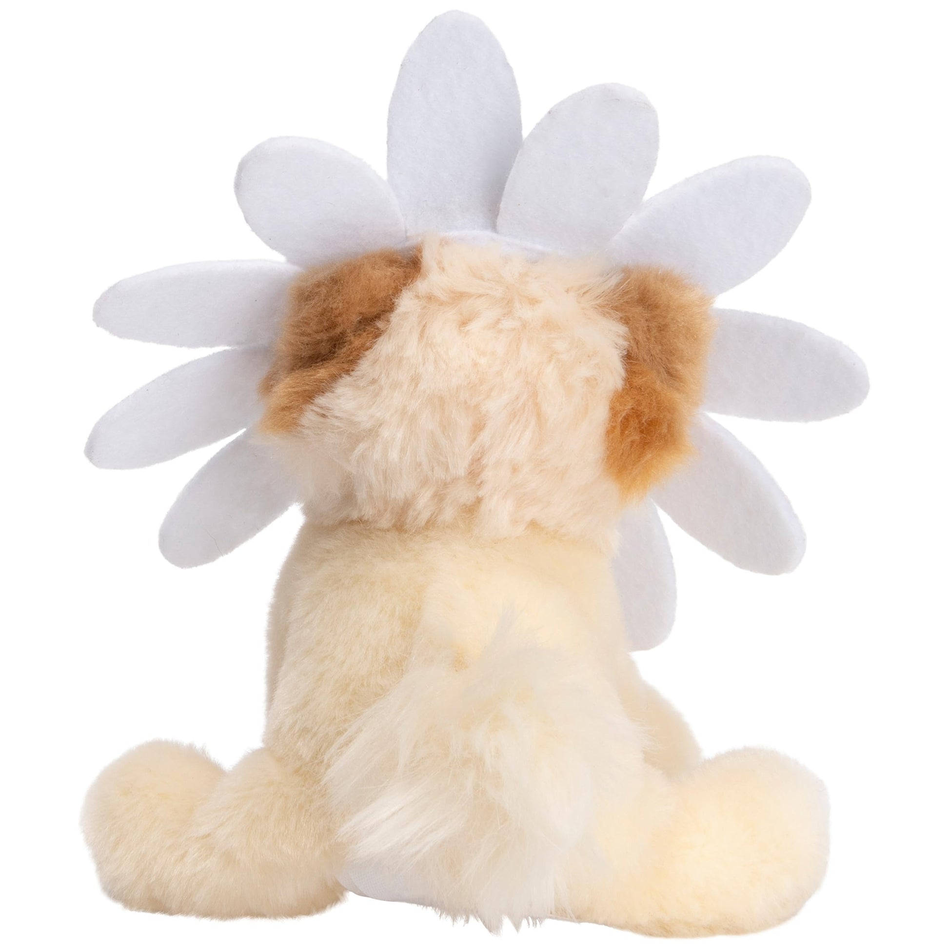 GUND Boo, The World’s Cutest Dog, Itty Bitty Boo Daisy Flower #61, Stuffed Animal Plush, Spring Decor, Pink and White, 5”