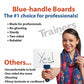 Trainers Warehouse Elite Classroom Set: 12 Double-Sided Dry-Erase White Response Boards | Ultra-Durable, Versatile Answer Paddles for Icebreakers