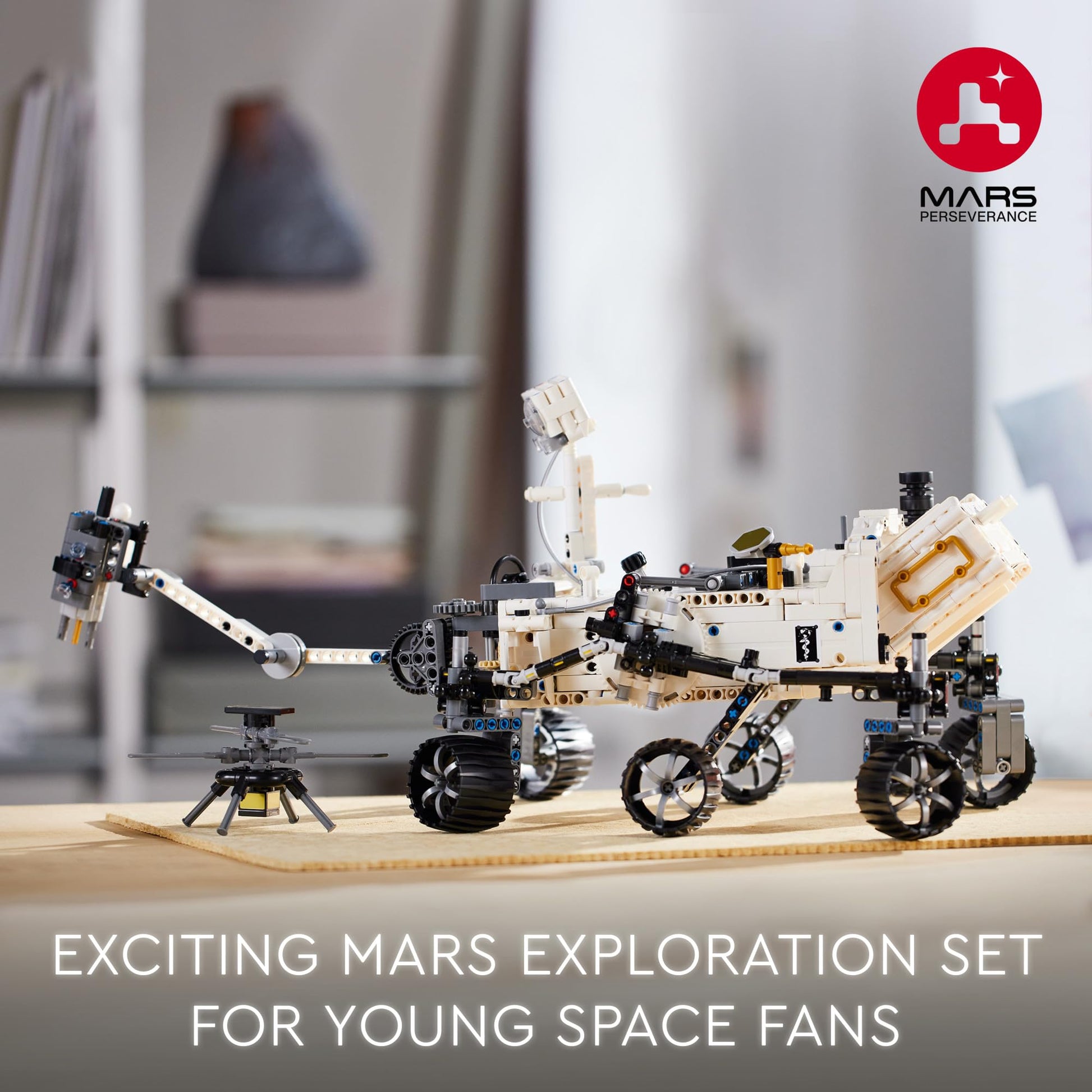 LEGO Technic NASA Mars Rover Perseverance Building Toys - STEM Model Kit for Boys & Girls, Ages 10+ Years - Gifts for Birthdays - Detailed Set