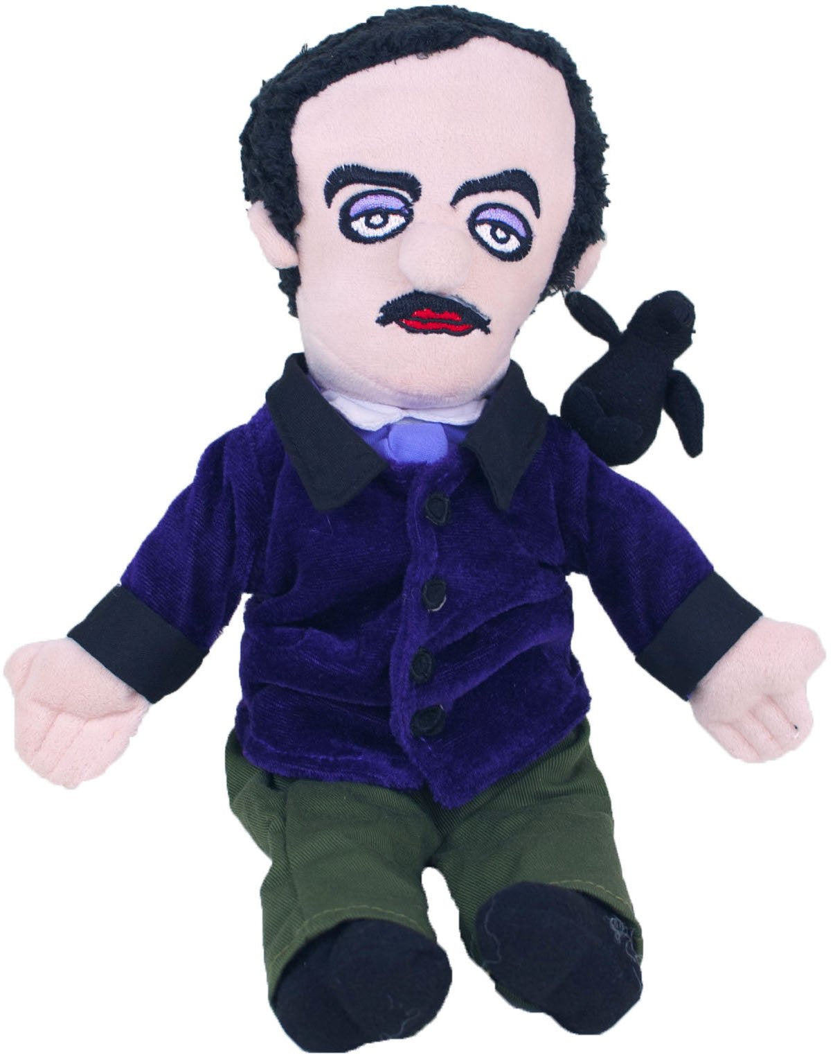 Little Thinker Edgar Allan Poe Doll by The Unemployed Philosophers Guild