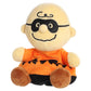 Aurora Peanuts Palm Pals 5" Masked Charlie Brown Spooky Plush