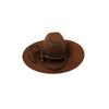 CalCastle Craft 12pcs Mini Cowboy Hat Western Wedding Favors Decoration 2" Brown