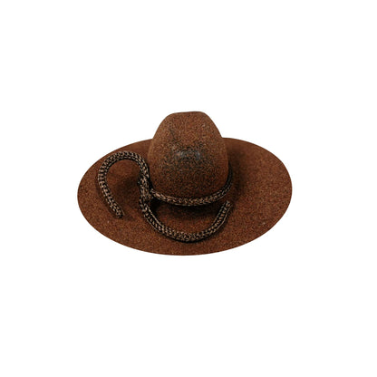 CalCastle Craft 12pcs Mini Cowboy Hat Western Wedding Favors Decoration 2" Brown