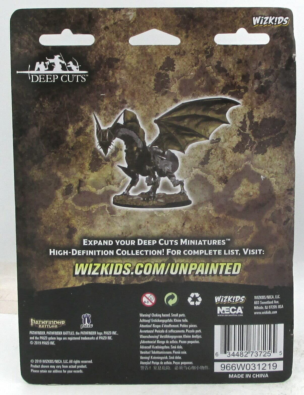 WizKids Pathfinder Deep Cuts Unpainted Miniatures: Wave 9: Clockwork Dragon