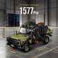 Mould King 20042 Military Truck Building Set, Buildable Toy, Off-Road Car with Romote Control, Collectible Army Model to Build and Display (1577