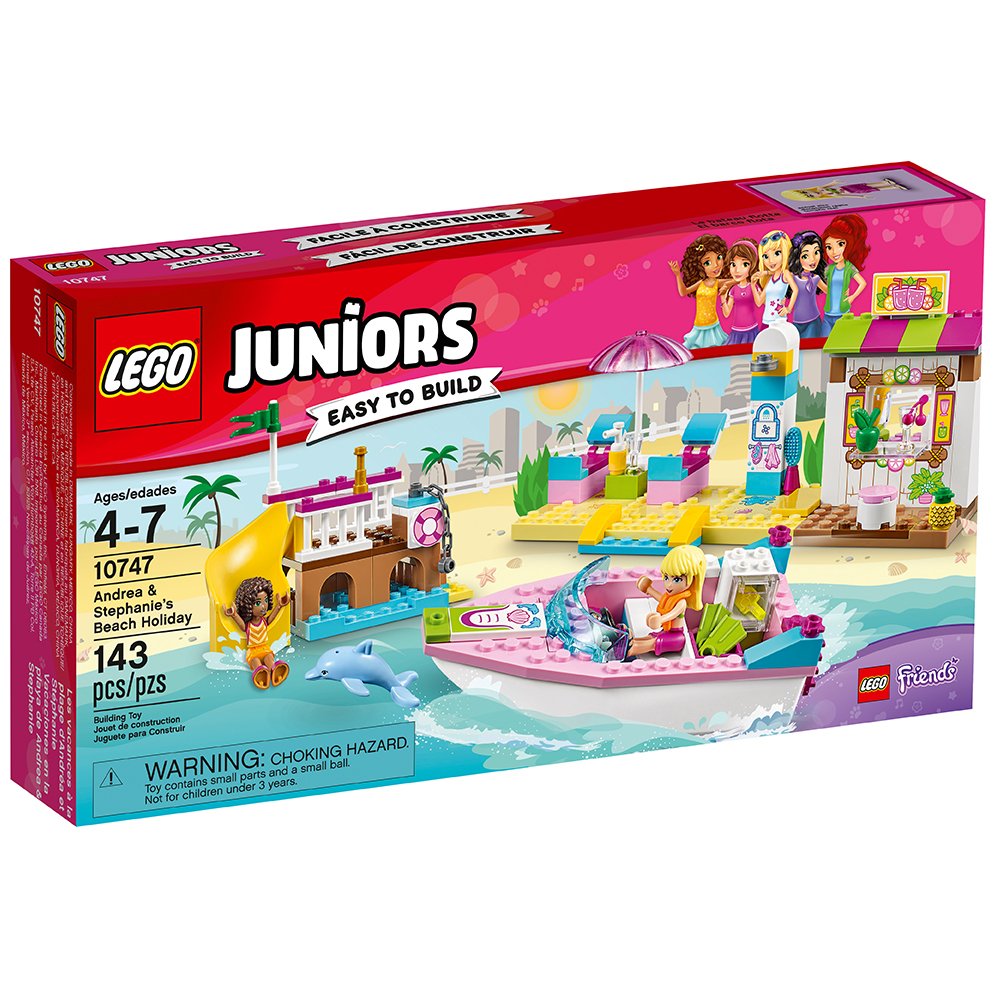 LEGO Juniors Andrea & Stephanie's Beach Holiday 10747 Toy for 4-Year-Olds