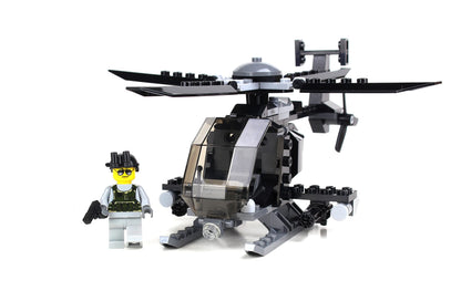 Battle Brick Collectible Ah-6 Little Bird Set with 1 Figure Custom Set