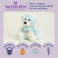warmies Microwavable & Weighted Stuffed Animals, Celebration Bear - Heated Stuffed Animal Plushie for Warmth & Comfort - Cute Soft Plush Toys