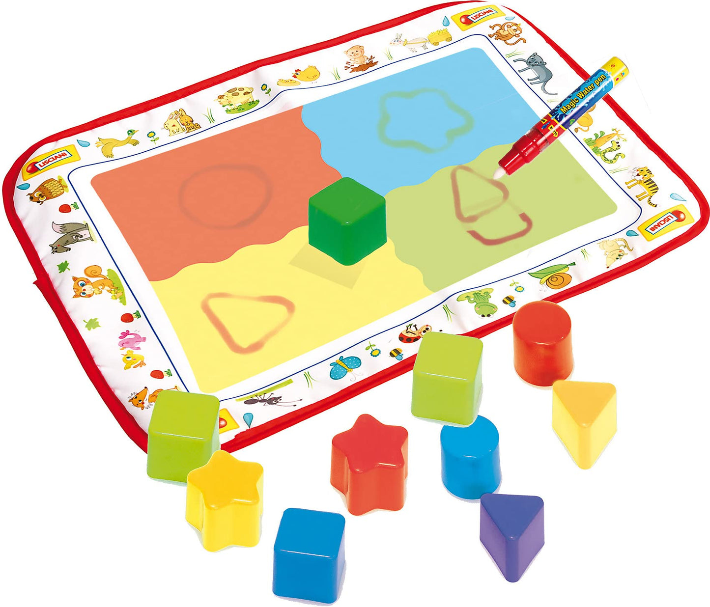 Lisciani Carotina Baby Magic Doodle Mat Kit, Multi Colour, One Size-64106