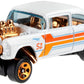 Hot Wheels 2020 Pearl and Chrome 4/6 - '55 Chevy Bel Air Gasser (White)
