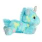 Aurora® Vibrant Bright Fancies™ Blueberryripple Unicorn™ Stuffed Animal - Eye-Catching Fun - Delightful Cuddles - Blue 8 Inches