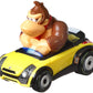 Hot Wheels Mario Kart Characters and Karts as 1:64 Die-Cast Cars, Donkey Kong