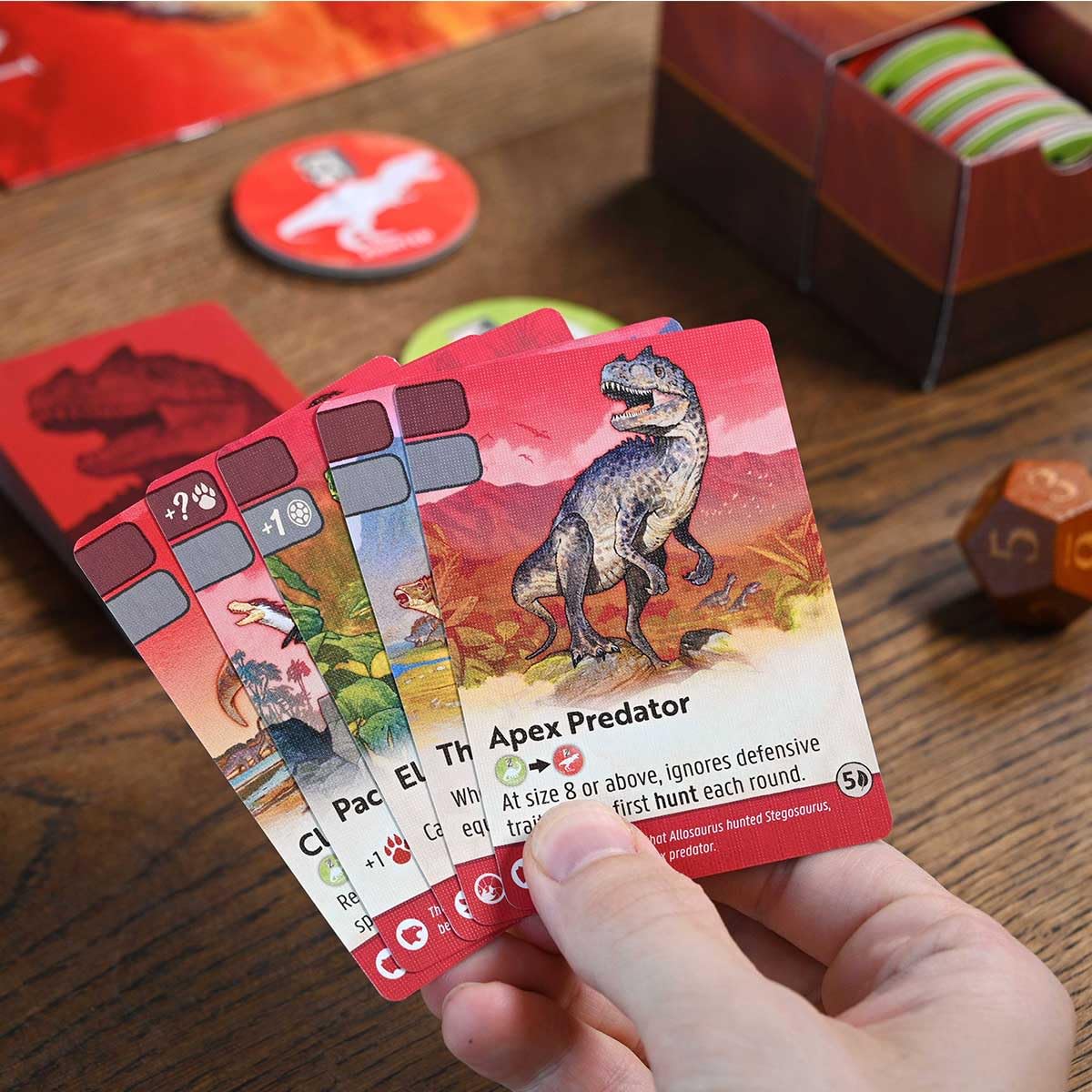 Northstar Game Studio Nature Board Game Expansion Module 2: Jurassic | Adapt Species in a Changing Environment | Strategy Game for Adults, Teens