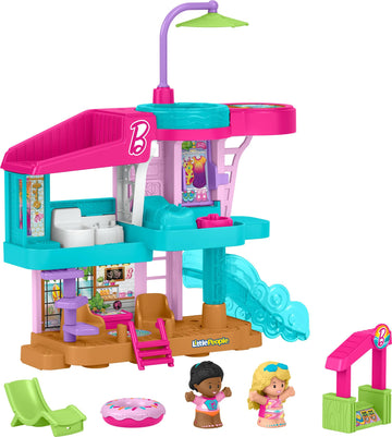 Fisher-Price Little People Barbie Beach House Playset