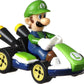 Hot Wheels Mario Kart Vehicle 4-Pack, Set of 4 Fan-Favorite Characters Includes 1 Exclusive Model, Collectible Gift for Kids & Fans Ages 3 Years Old &