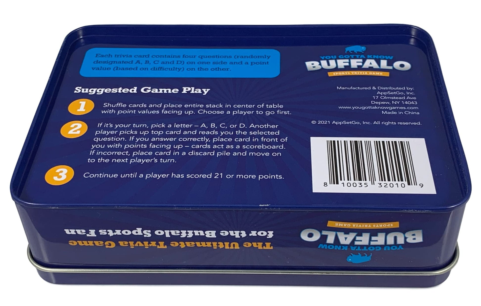 You Gotta Know Buffalo - Sports Trivia Game