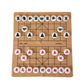 Xiangqi Portable Chinese Chess Board Game Set, 15-inch Beige Chess Board with Black Sling Bag Carrying Case, Family Games for All Ages (XQ-1001)