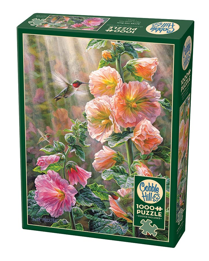 Cobble Hill 1000 Piece Puzzle - After the Rain - Sample Poster Included