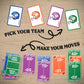 TOUCHDOWN The Card Game - Fast-Paced, Football Themed Card Game that Anyone Can Play, 2-4 Players, Fun Card Games for Adults, Kids, Families and Game