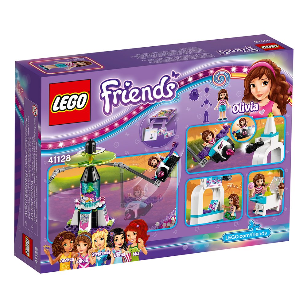 LEGO Friends 41128 Amusement Park Space Ride Building Kit (195 Piece)