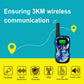 Walkie Talkie for Kids, Toys for 3-12 Year Old Boys Girls with Backlit LCD Display and Flashlight Range Up to 3 KM Gifts for 3-12 Year Old Boys Girls