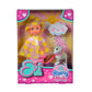 Simba Evi Love Rainy Walk 105733592 Doll in Rain Outfit with Rain Cape and Wellington Boots, with Cute Dog and Dog Lead, 12 cm Toy Doll, from 3 Years