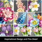 Bouquet Building Set,880 PCS Botanical Collection Building Block Toy,Compatible with Lego Flowers Rose Peony Home Plant Decor,Birthday Gift for Adults