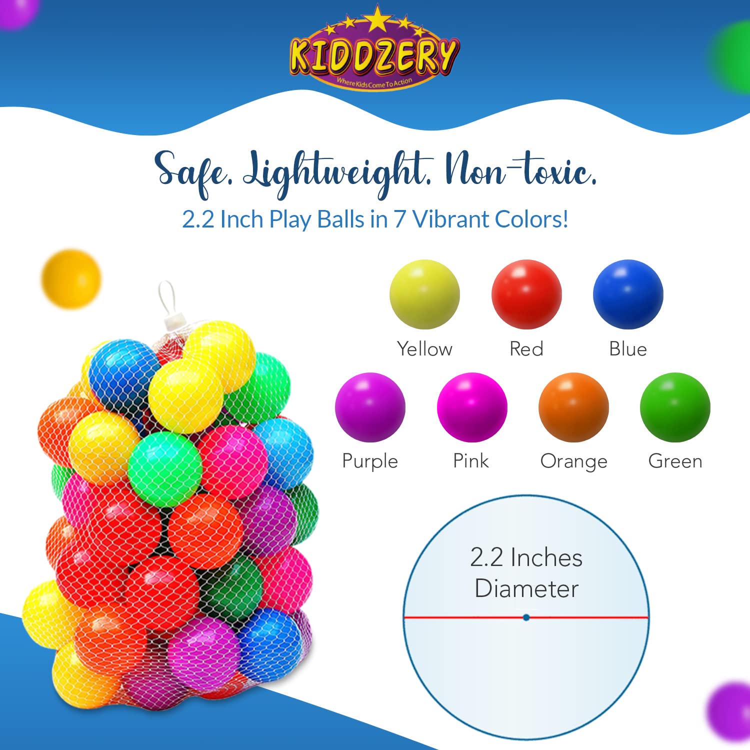 Kiddey Caterpillar Kids Play Tunnel and Tent with 50 Balls 2 Pc. Crawl Through Baby Ball Pit Pop up for Toddler and Babies, Indoor & Outdoor Jungle