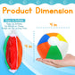 4E's Novelty Mini Beach Balls Bulk 28 Pack, Summer Pool Party Favors for Kids, Inflatable Pool Toys, Hawaiian Luau Party Decorations Goodie Bag