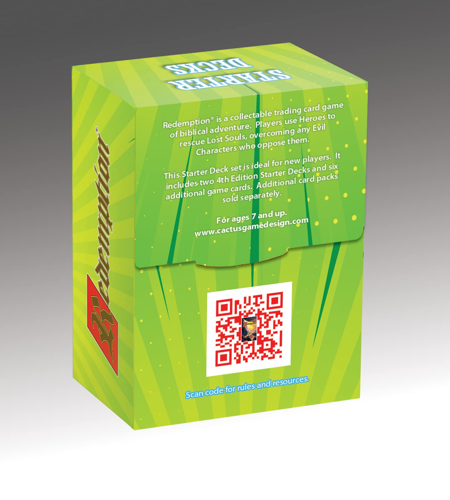 Redemption Bible Games 4th Ed. Starter Deck with 6 new Cards