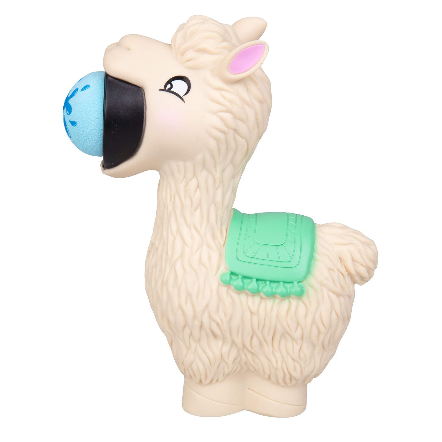 Hog Wild Llama Ball Popper Toy - Includes 4 Soft Foam Balls - Squeeze to Pop Air Powered Balls Up to 20 Feet - Launcher Safe for Indoor/Outdoor Play