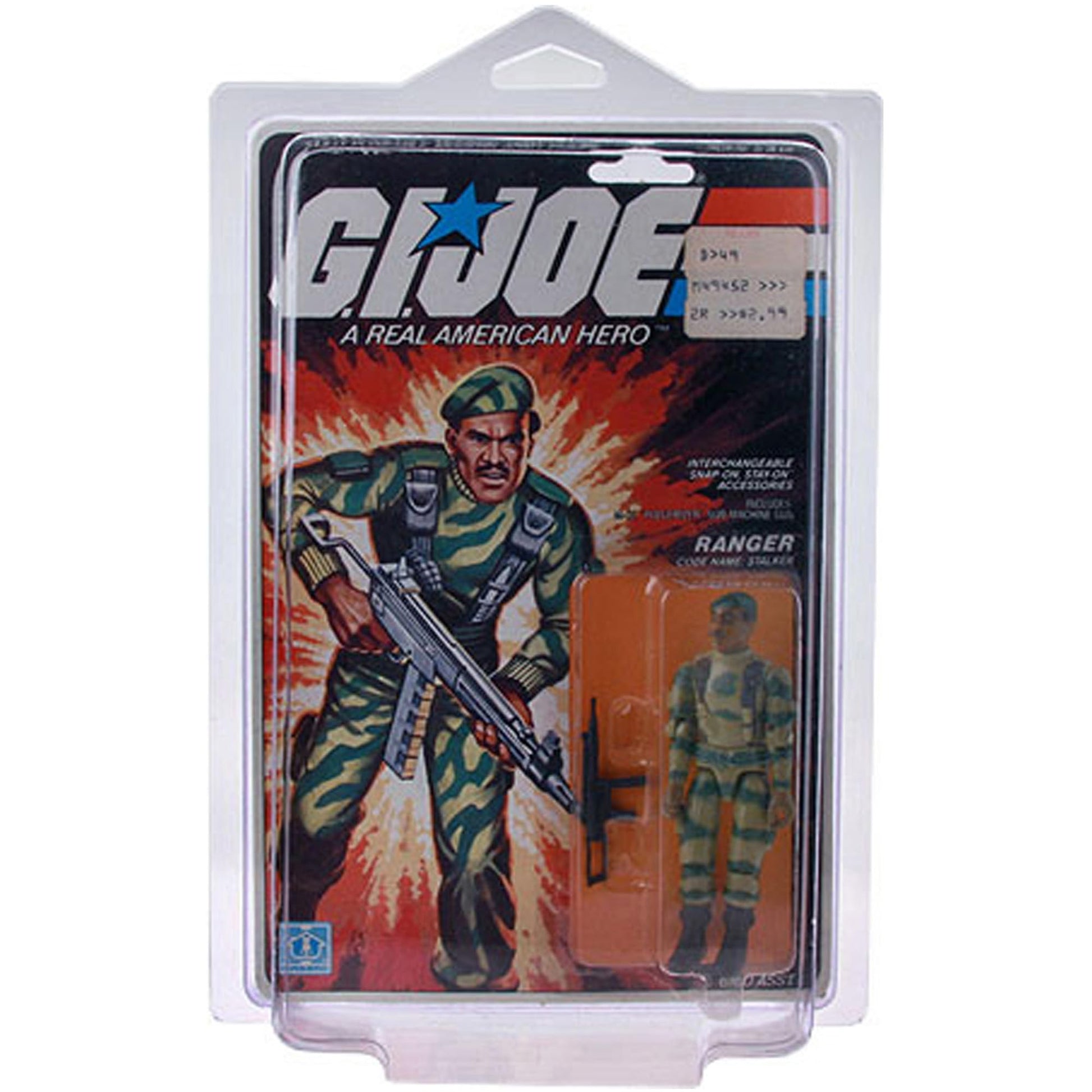 Protech STAR1 Star Case Storage / Display for Vintage and Modern Standard Style Star Wars Carded Figure, 6" W x 9" H x 2.25" D, 10-Pack
