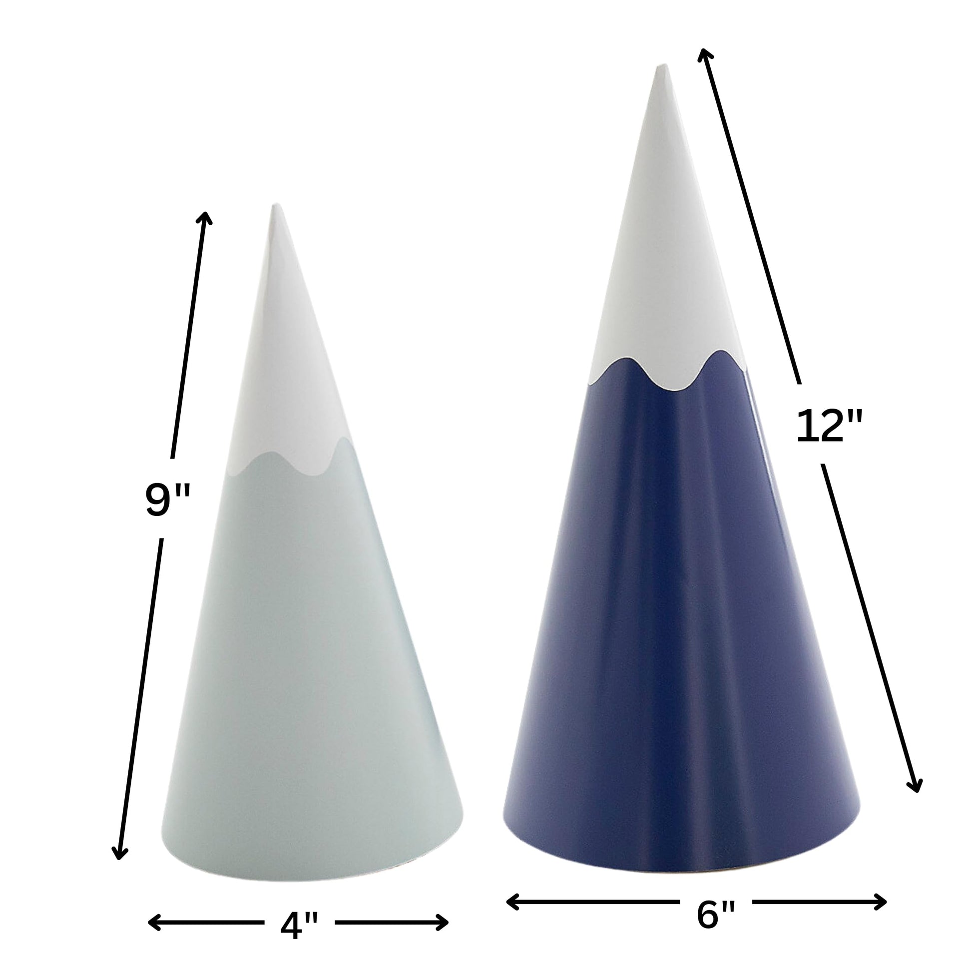 Fun Express Born to Move Mountains Centerpiece - Party Decor - 3 Pieces