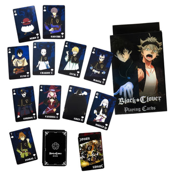 Great Eastern Entertainment Black Clover - Group Playing Cards