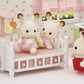 Calico Critters - Crib with Mobile Set - Dollhouse Furniture & Accessories - Kids Pretend Play Toy, Miniature Dollhouse Furniture & Accessories, Ages