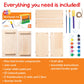 MindWare Make Your Own Bird Feeder Kits for Kids - Build Your Own - Includes 13 Paint Colors and 3 Brushes