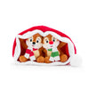 Disney Store Official Chip 'n Dale Holiday Plush Set in Santa Hat - 5 Inch Mini Stuffed Animals in a Santa Hat - Holiday Plush Figure Toys with Furry