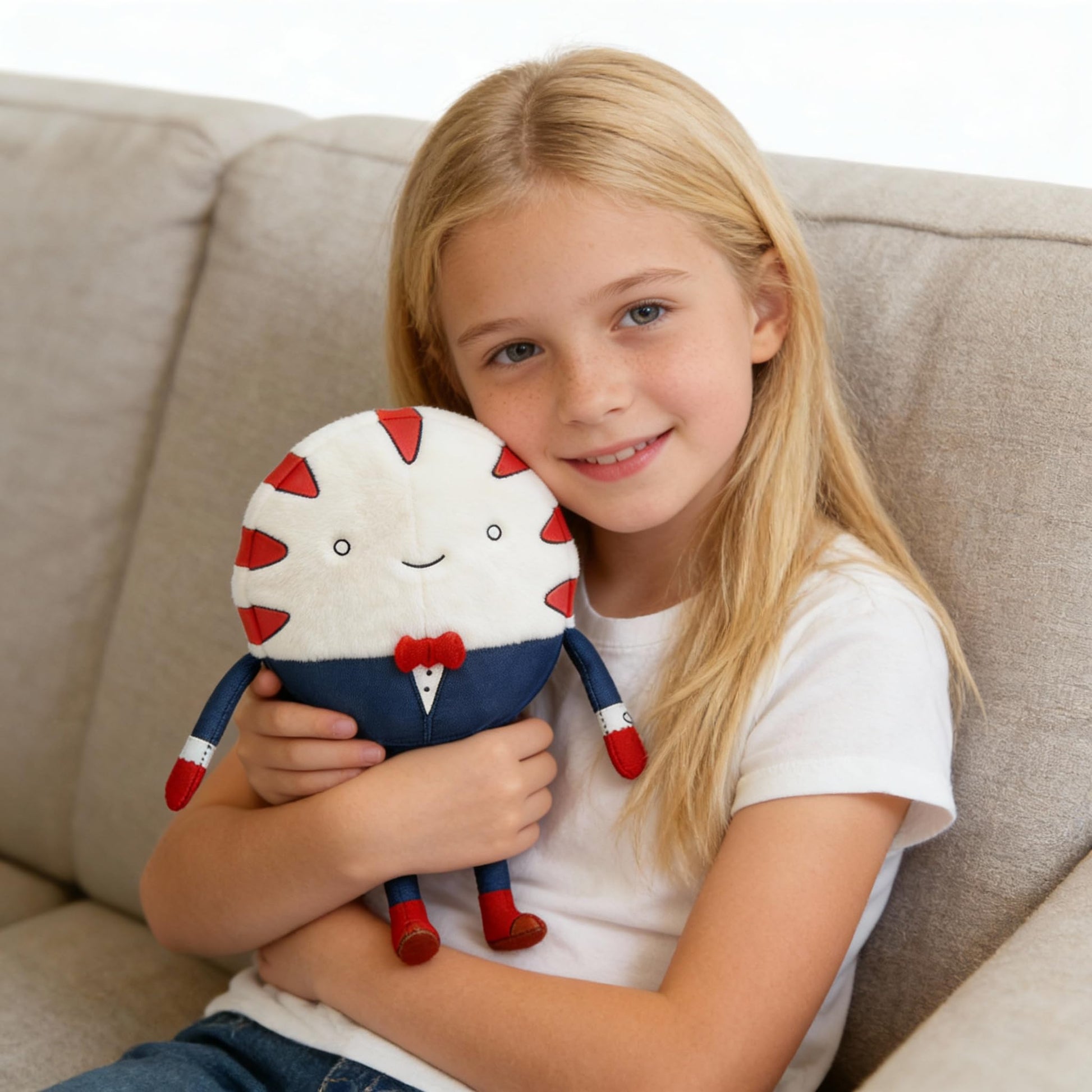 WOOCARE Peppermint Butler Plush?Adventure Fan Favorite 8" Plush,Gifts for Animation Fans