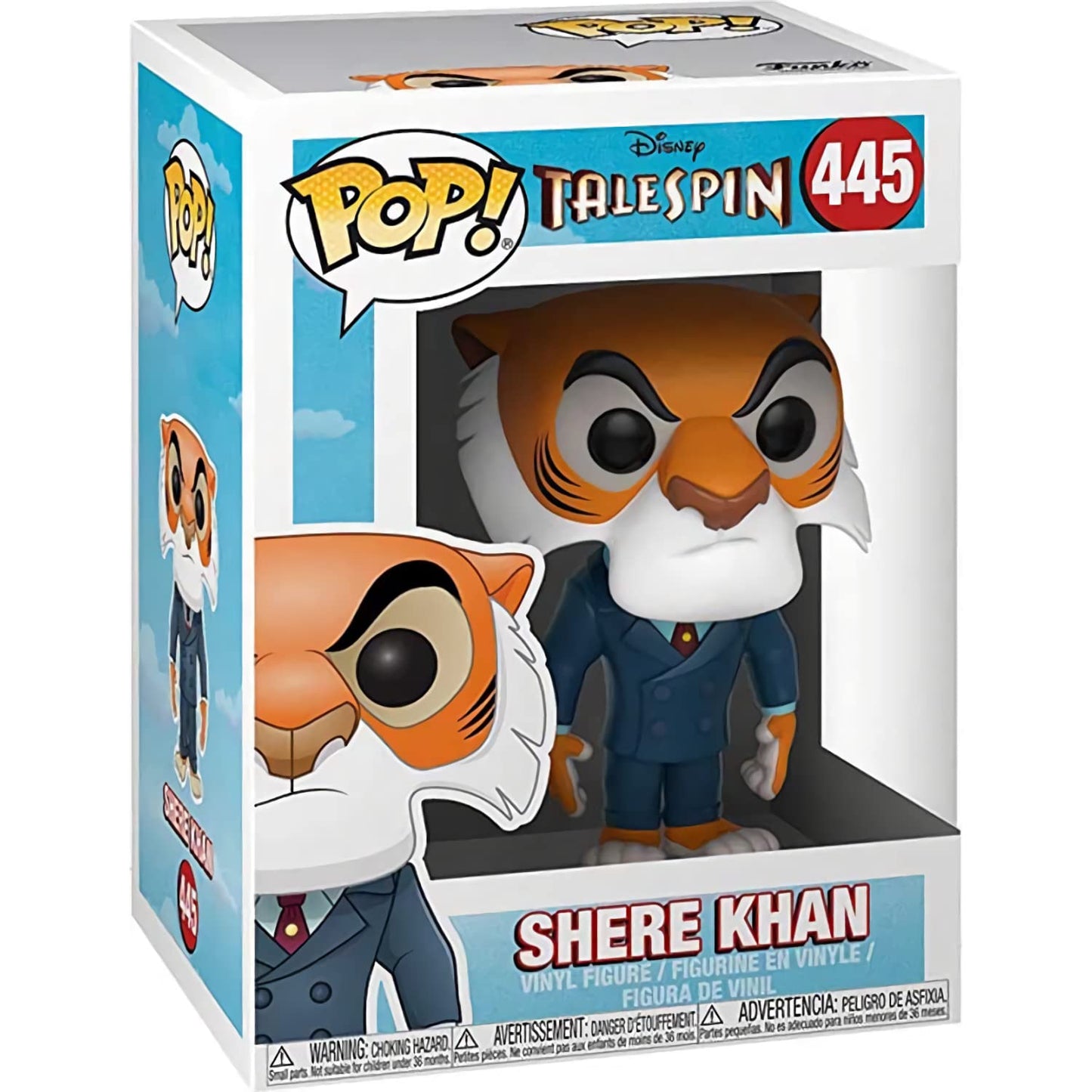 Funko S h e r e Khan (2018 Fall Con Exc): P o p ! Vinyl Figurine Bundle with 1 Compatible 'ToysDiva' Graphic Protector (446-34758 - B)