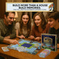 Build-iT Step By Step Board Game. Exciting House Construction Strategy Board Game for Family and Friends