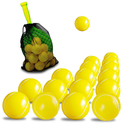 YESMARKS 24PCS Foam Baseballs, 2.4Inch Mini Baseballs, Sports Squeeze Balls, Soft Practice Baseball for Training, Kids Party Favor Toy, Sports Theme