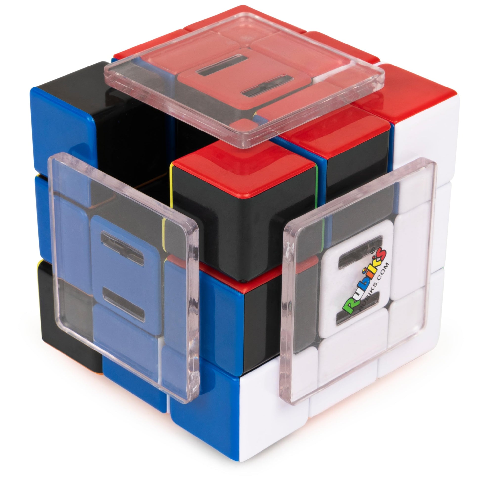 Rubik’s Cube, Slide, Advanced 3x3 Cube, Problem-Solving Brain Teaser, Classic Color-Matching Puzzle, Fidget Toy, Sensory Puzzle for Adults, Teens