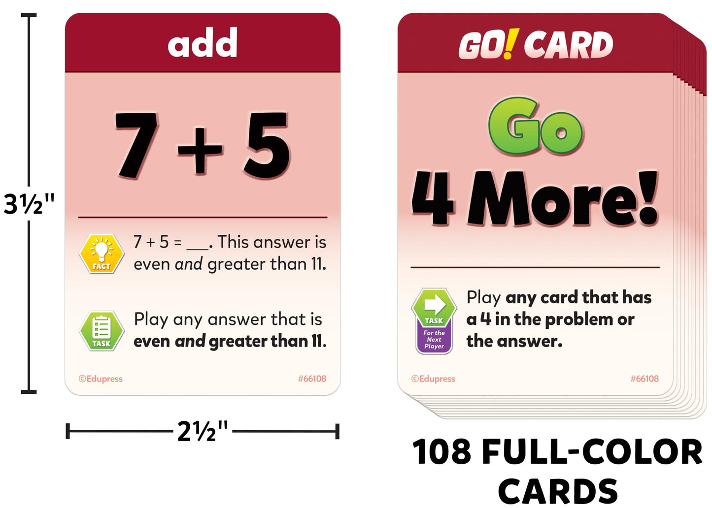 Teacher Created Resources It’s GO Time! Game: Addition & Subtraction (EP66108)