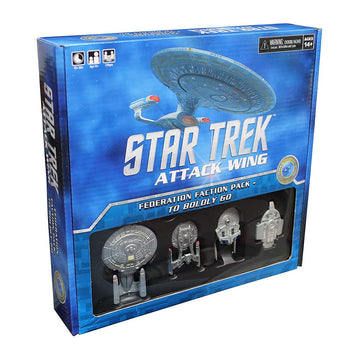 WizKids Star Trek: Attack Wing Federation Faction Pack- to Boldly Go…