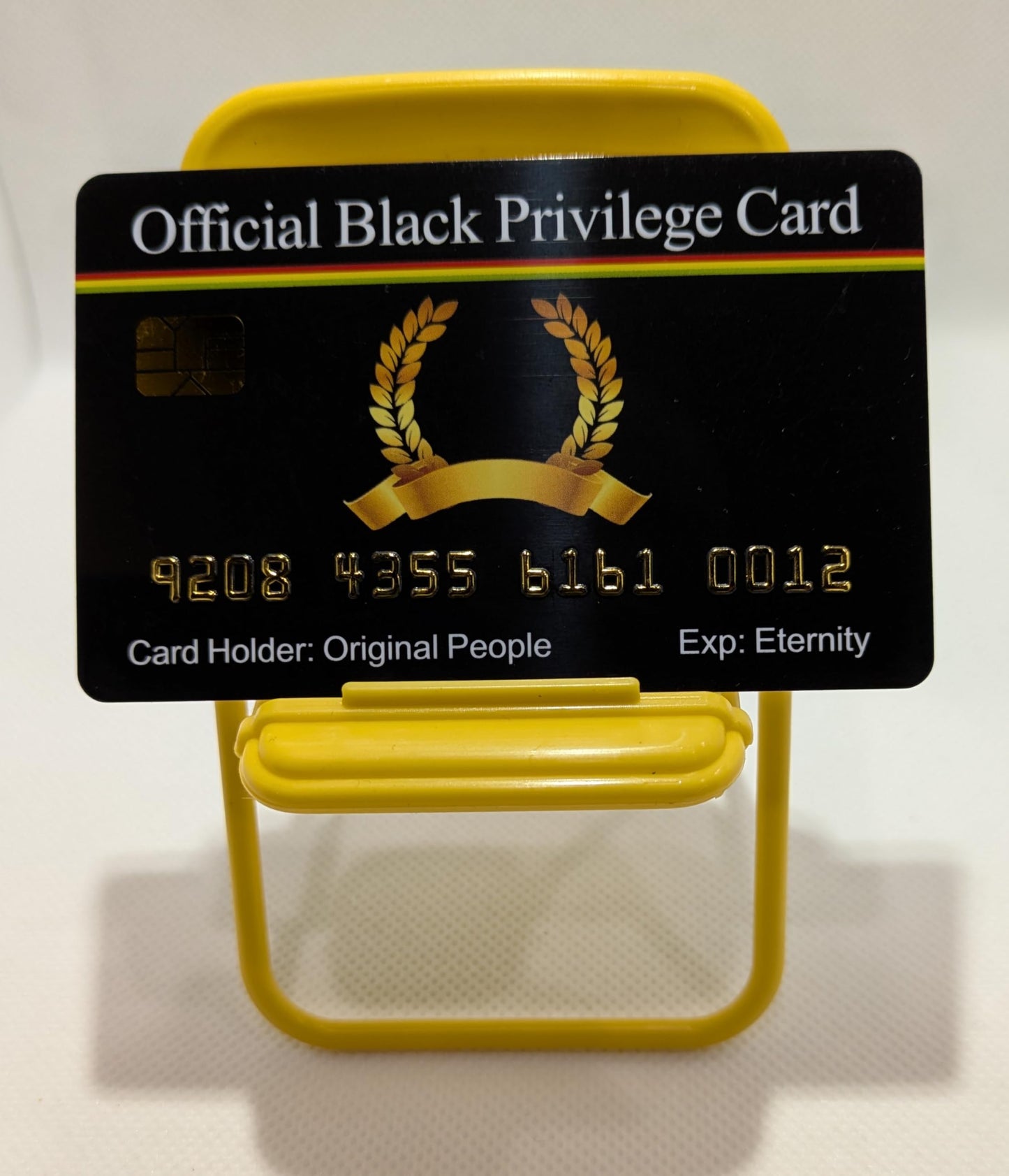 Aromabug Black Privilege Official Card 8 Pack, Raised Numbers on Front. Serial Number on Back Side. Collector Item.