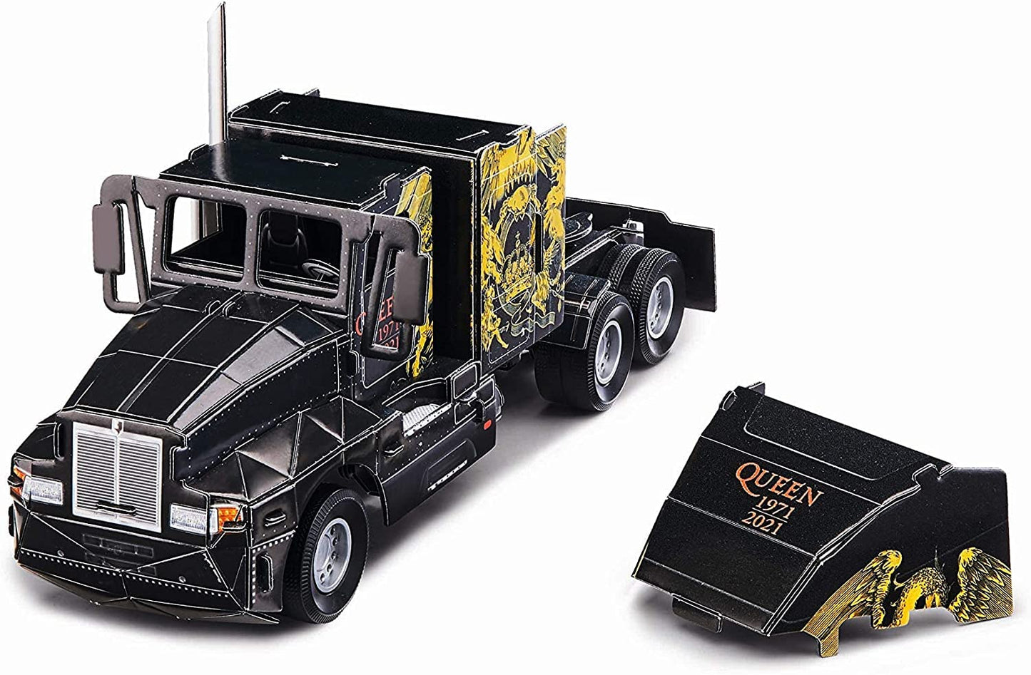 Revell 3D Puzzle Queen Band Tour Truck Trailer 50th Anniversary RV00230 Model