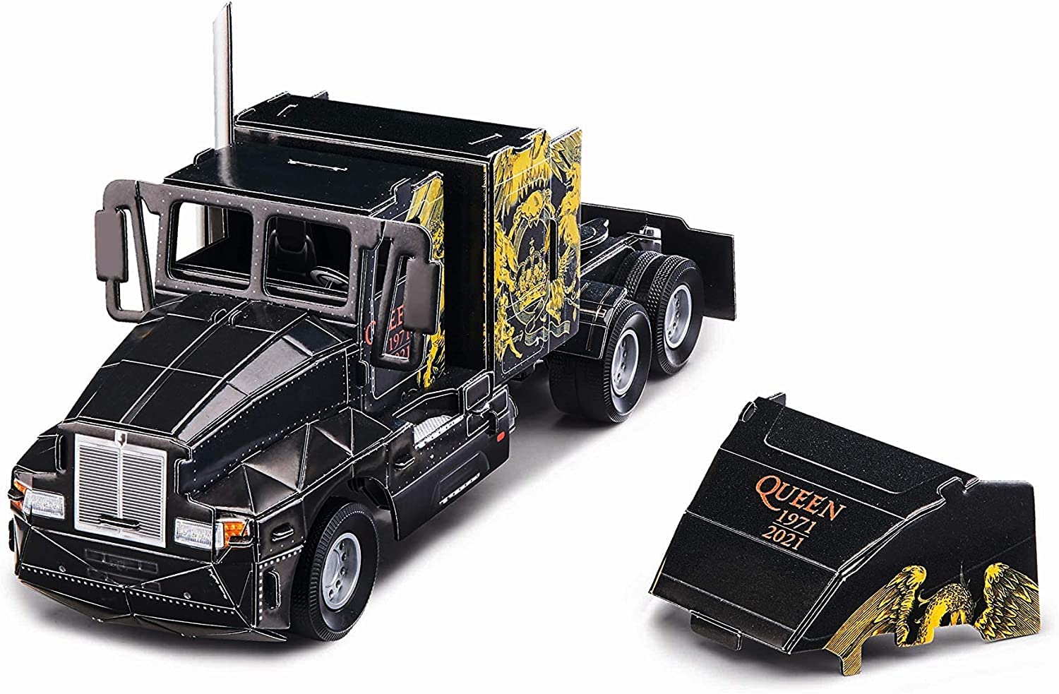 Revell 3D Puzzle Queen Band Tour Truck Trailer 50th Anniversary RV00230 Model