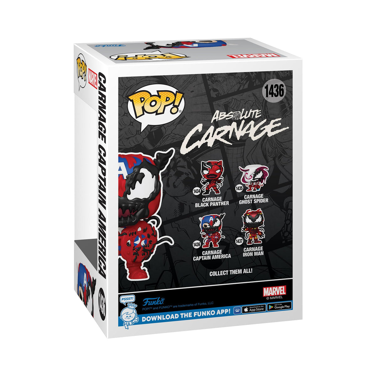 Funko POP! Marvel: Carnageized - Captain America