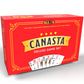 All7s Deluxe Canasta Game Set - Canasta Set with Rotating Card Holder Tray and Scorepad - Large Print Cards for Adults and Seniors - Weekly Card Night